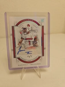 2024 National Treasures Jamari Thrash 1/1 Auto Rookie Card - Picture 1 of 5