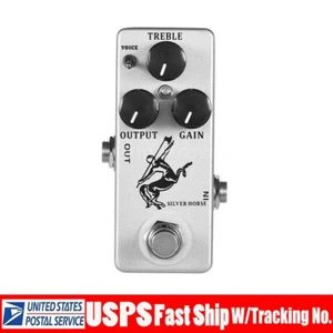 MOSKY Overdrive Boost Guitar Effect Pedal with True Bypass LED Light Metal Shell - Picture 1 of 7