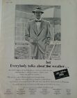 1949 Mens Lebow Clothes suit everybody talks about hot weather  ad