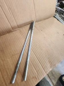 3/8-16x12, Left & Right Threaded Rod, Same Rod Rh, Lh. 2 Rod Lot - Picture 1 of 1