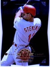 1998 (RANGERS) Leaf Fractal Diamond Axis #103 Lee Stevens