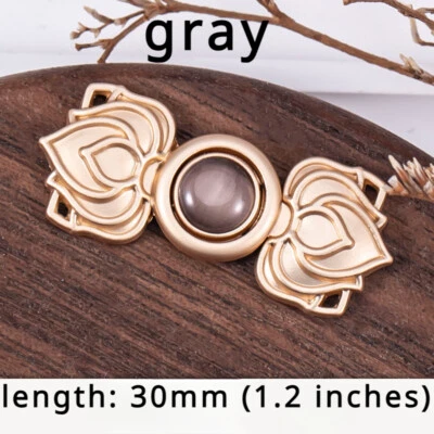 5pcs Vintage Style Frog Buttons Craft Material for DIY Chinese Cheongsam Hanfu - Image 1 of 4