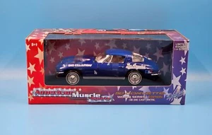 ERTL AMERICAN MUSCLE 1963 CORVETTE DODGERS WORLD SERIES 1:18 (NEW) 1/5000 WOW!🔥 - Picture 1 of 4