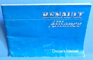 Renault Alliance 1984 manual del propietario - Imagen 1 de 1