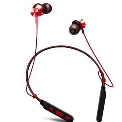 Wireless Sport Headphones Red Wireless Remote Shutter Control Super Bass - Image 1 of 3