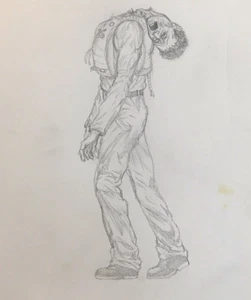 ORIGINAL CONCEPT ART FROM ARTIST CHAUNEY BAWLF @ WCT PRODUCTIONS "DEAD LIKE ME"6 - Picture 1 of 2