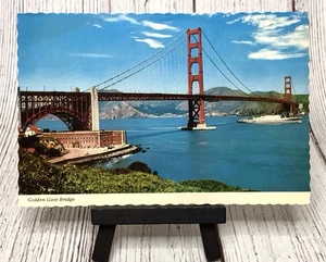 Golden Gate Bridge San Francisco CA California Vintage Postcard - Picture 1 of 4