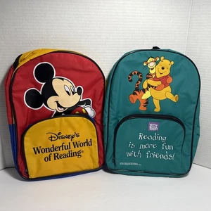 Mochila Disney's Wonderful World of Reading Winnie The Pooh y Mickey Mouse - Imagen 1 de 5