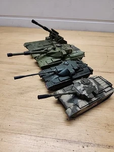 Vintage DINKY / CORGI TANK LOT X 4 - Picture 1 of 9