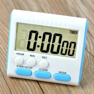 Large LCD Digital Kitchen Cooking Timer Countdown Up Clock Loud Alarm 24 Hours - Picture 1 of 4