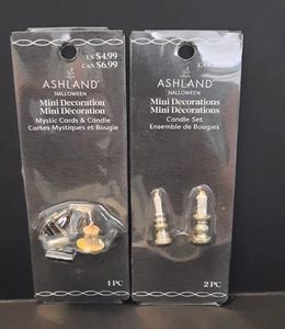 ASHLAND HALLOWEEN MYSTIC KARTEN & KERZE & KERZE SET 2-TEILIG MINI DEKO - Bild 1 von 7