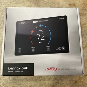 Lennox 22V24 iComfort S40 Ultra Smart Thermostat NEW Replaces Obsolete S30 - Picture 1 of 2