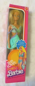 Barbie Sun Lovin' Malibu 1067 Peek-a-boo Tan vintage 1978 con scatola - Foto 1 di 12