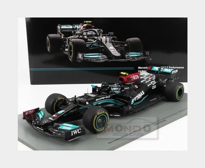 1:18 SPARK Mercedes Gp F1 W12 M12 #77 3Rd Bahrain Gp 2021 Valtteri Bottas 18S577 - Immagine 1 di 2