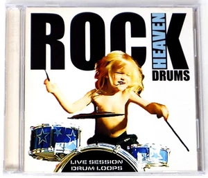Quazinbeat Rock Heaven Drums *CD1 CORRUPT, ACID/WAV CD2 FUNKTIONSFÄHIG* Sampling CD - Bild 1 von 4