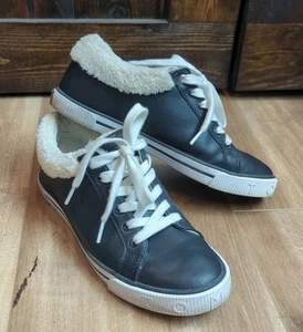 Tommy Hilfiger Twolivee2 Mujer Piel Sintética Moda Tenis Negros Talla 8.5M - Imagen 1 de 9