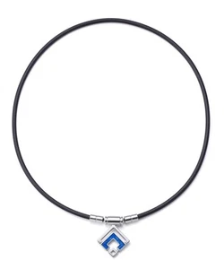 Colantotte TAO Necklace Slim ARANmini Silver x Blue Lame L ABARO07L - Picture 1 of 4
