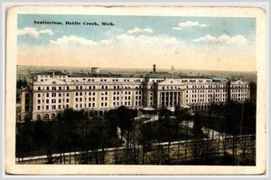 1910s Battle Creek Sanitarium Postcard E.C. Kropp Michigan Health Resort Calhoun - Picture 1 of 2