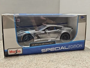 Maisto Special Edition 2017 Chevrolet Corvette Grand Sport 1:24 auto pressofusa - Foto 1 di 15