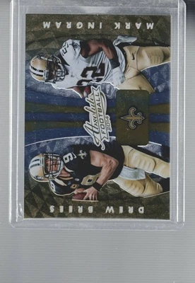 2014 Panini Absolute #24 Jimmy Graham / Ingram / Drew Brees / Colston Quads - Image 1 of 2