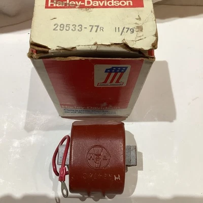 Bobina magnética XR 750 Single Fire, genuina Harley Davidson 29533-77R nueva de stock Foto 1 de 4