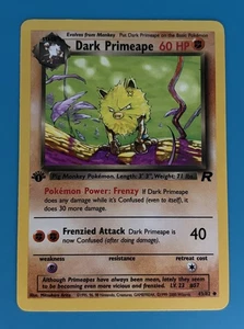 Juego Pokémon 2000, 1ª Edición, Team Rocket, Dark Primeape, 43/82 - Imagen 1 de 7