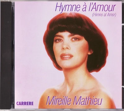MIREILLE MATHIEU Rare Spanish Songs France CD ''HYMNE A L'AMOUR'' Unique Cover - Image 1 of 3