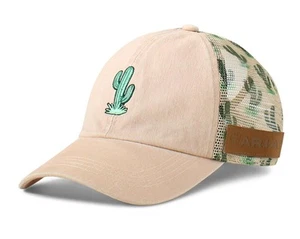Ariat Western cappello donna berretto ponyflow ricamato rosa cactus A300068030 - Foto 1 di 2