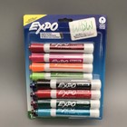 EXPO Assorted COLOR 12 Count , Low Odor Dry Erase Markers Chisel Tip New