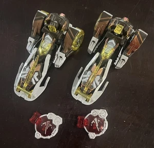 Lot Of 2 Transformers Cybertron Brakedown Complete Scout Class 2005 W/ Key - Picture 1 of 13