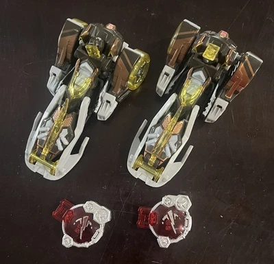 Lot Of 2 Transformers Cybertron Brakedown Complete Scout Class 2005 W/ Key - Image 1 of 4