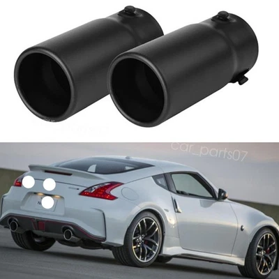 For Nissan 370Z 350Z Car Exhaust Pipe Tip Rear Tail Throat Muffler Tailpipe Foto 1 de 4
