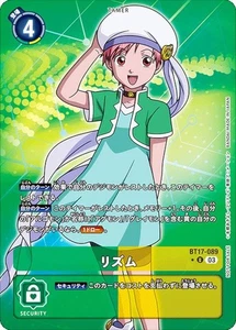[Parallel] Digimon Card Game BT17-089 Rhythm (U Uncommon) Booster Pack Secret Cr - Picture 1 of 1