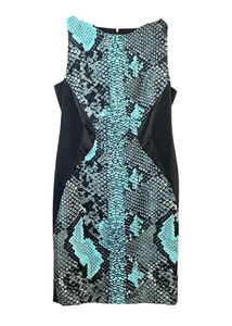 Antonio Berardi Snake Print Sheath Dress Women Sz 48 (US Large) Multicolor NWOT - Picture 1 of 18