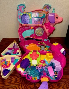 Polly Pocket Lot Kuchen Flamingo Welpe. Viele Teile. - Bild 1 von 4