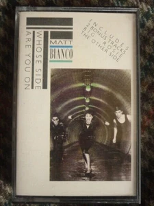 Whose Side Are You On: Matt Bianco / CassetteAudio-K7 Wea Records We - Picture 1 of 1