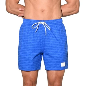 Pantalones cortos de bolsillo para hombre Bañador Pantalones cortos de surf Forro Traje de baño Letra B3575 - Imagen 1 de 27