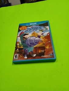 Phineas and Ferb Quest for Cool Stuff Nintendo Wii U (coverart danni causati dall'acqua) nuovo - Foto 1 di 12