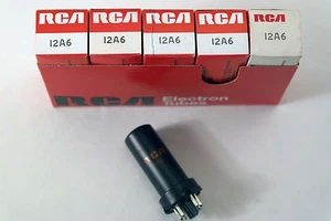 5 Stück NOS RCA 12A6 Audio/Radio Vakuumröhren Neu in OVP - Bild 1 von 1