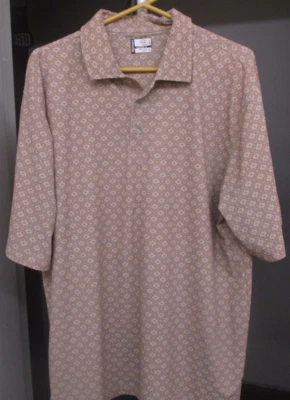 РУБАШКА ПУЛОВЕР ОТ SLAZENGER -XL - ВПИТЫВАЮЩАЯ ВЛАГУ с ЗАЩИТОЙ ОТ УЛЬТРАФИОЛЕТА - КОРИЧНЕВАЯ/КОРИЧНЕВАЯ -  - Изображение 1 из 4