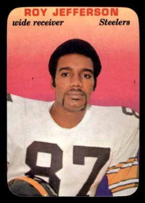 1970 Topps Super Glossy Football #17 Roy Jefferson NM *d6 - Image 1 of 2