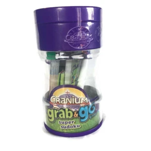 Super Sudoku CRANIUM Grab & Go Factory Sealed Travel Container Spiel NEU - Bild 1 von 5