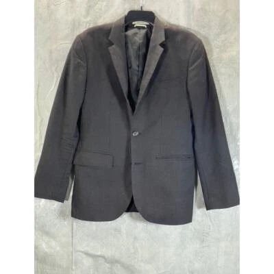 Blazer CLUB MONACO Para Hombre Negro Corto Grant-Fit Lana Dos Botones 38S  Foto 1 de 4