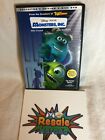 Monsters, Inc. DVD 2-Disc Set Widescreen 2002 w/ Inserts