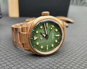 Christopher Ward C65 Dune Aeolian Marram Green Bronze 38mm Watch - Picture 1 of 5