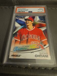 2018 Topps Future Stars #FS-5 Shohei Ohtani PSA 10 Gem Mint Angels