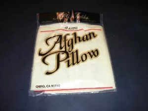 MCG Textiles Afghan Material 18ct 100% Acrylic 17" x 17" Ivory - Picture 1 of 2