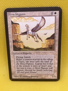 MTG Magic The Gathering Mesa Pegasus NM Limited Aloha Edition | Vintage | 1993 - Picture 1 of 11
