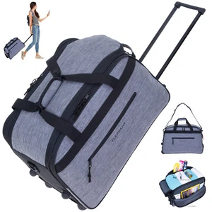 Trolley Sporttasche Elephant Travel Duffle 55 cm 45 L Reise 13030 Grau Schwarz - Bild 1 von 19