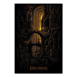 Lord of The Rings Moria Tomb Poster - Exclusive Art Work - High Quality Prints - Picture 1 of 6